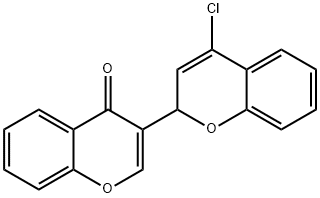 4-Chloro-2H,4''H-[2,3''-bichromen]-4''-one 结构式