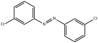 Diazene, 1,2-bis(3-chlorophenyl)-, (1E)- 结构式