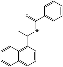 N-(1-(Naphthalen-1-yl)ethyl)benzamide 结构式