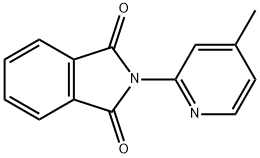 2-(4-Methylpyridin-2-yl)isoindoline-1,3-dione 结构式