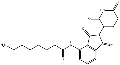 沙利度胺-4-氨酰-己胺 结构式