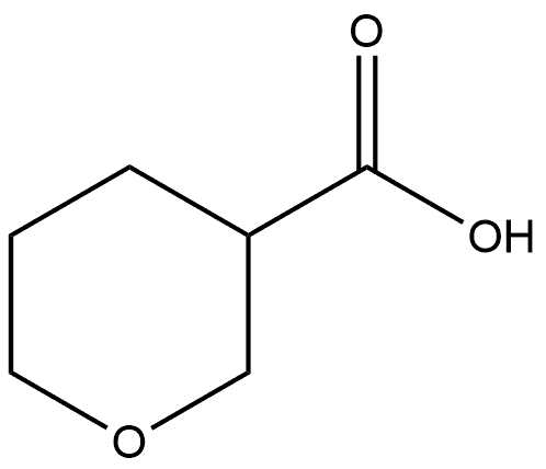 2H-Pyran-3-carboxylic acid, tetrahydro-, (-)- 结构式