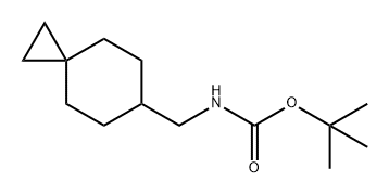 Carbamic acid, N-(spiro[2.5]oct-6-ylmethyl)-, 1,1-dimethylethyl ester 结构式