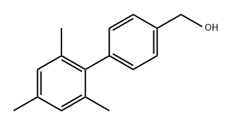 [1,1'-Biphenyl]-4-methanol, 2',4',6'-trimethyl- 结构式