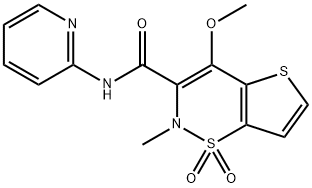 氯诺昔康杂质35 结构式