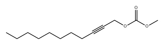 Carbonic acid, methyl 2-undecyn-1-yl ester 结构式