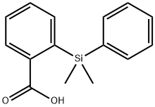2-(Dimethyl(phenyl)silyl)benzoic acid 结构式