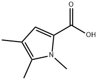 1H-Pyrrole-2-carboxylic acid, 1,4,5-trimethyl- 结构式