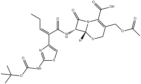 头孢卡品酯杂质17 结构式