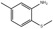 5-甲基-2-(甲基硫烷基)苯胺 结构式