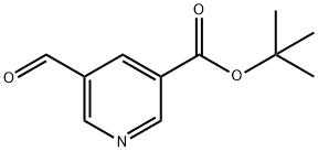 5-甲酰烟酸叔丁酯 结构式