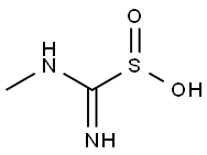 Methanesulfinic acid, 1-imino-1-(methylamino)- 结构式