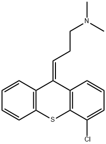 氯普噻吨杂质 结构式