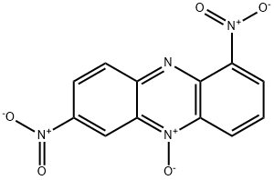 Phenazine, 1,7-dinitro-, 5-oxide 结构式