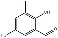 2,5-二羟基-3-甲基苯甲醛 结构式