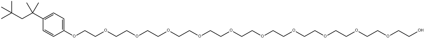 辛基酚聚醚-11 结构式