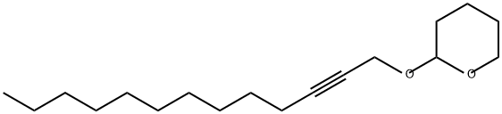 2H-Pyran, tetrahydro-2-(2-tridecyn-1-yloxy)- 结构式