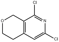 6,8-二氯-3,4-二氢-1H-吡喃[3,4-C]吡啶 结构式