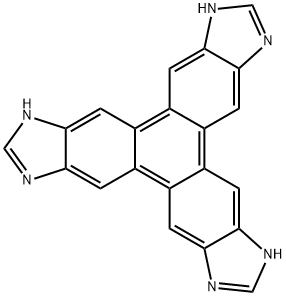 1H-Triphenyleno[2,3-d:6,7-d':10,11-d'']triimidazole, 6,13-dihydro- 结构式