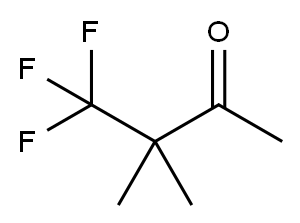 2-Butanone, 4,4,4-trifluoro-3,3-dimethyl- 结构式