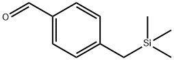 4-((三甲硅基)甲基)苯甲醛 结构式