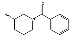 Methanone, [(3S)-3-methyl-1-piperidinyl]phenyl- 结构式