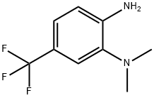 N1 N1-二甲基-5-(三氟甲基)苯-1,2-二胺 结构式