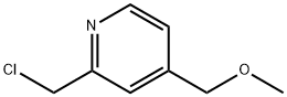2-(chloromethyl)-4-(methoxymethyl)pyridine 结构式