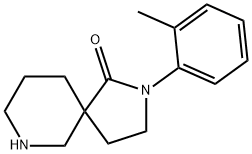 2-(o-Tolyl)-2,7-diazaspiro[4.5]decan-1-one 结构式