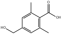4-(羟甲基)-2,6-二甲基苯甲酸 结构式