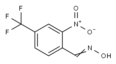 Benzaldehyde, 2-nitro-4-(trifluoromethyl)-, oxime 结构式