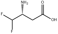 Butanoic acid, 3-amino-4,4-difluoro-, (R)- (9CI) 结构式