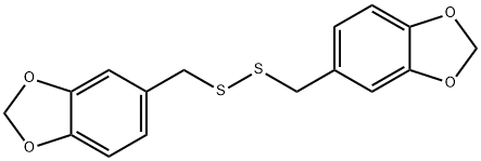 1,3-Benzodioxole, 5,5'-[dithiobis(methylene)]bis- (9CI) 结构式