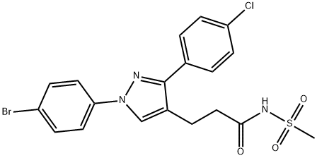 化合物 HADAB-IN-1 结构式