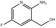(2-氨基-5-氟吡啶-3-基)甲醇 结构式