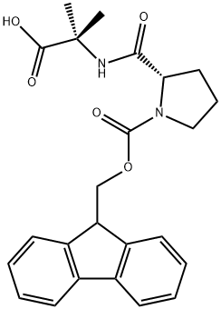 FMOC-PRO-AIB-OH 结构式