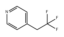 Pyridine, 4-(2,2,2-trifluoroethyl)- 结构式