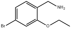 (4-Bromo-2-ethoxyphenyl)methanamine 结构式