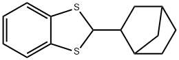 1,3-Benzodithiole, 2-bicyclo[2.2.1]hept-2-yl- 结构式