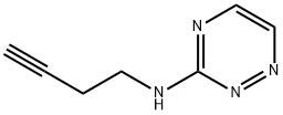 1,2,4-Triazin-3-amine, N-3-butyn-1-yl- 结构式