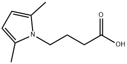 4-(2,5-二甲基-1H-吡咯-1-基)丁酸 结构式