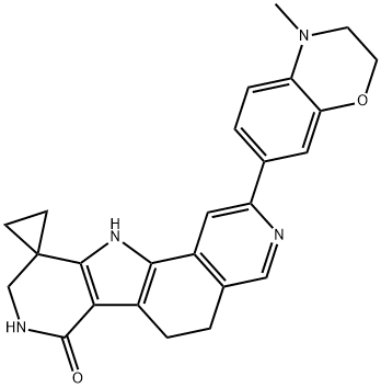 化合物 MK2-IN-4 结构式