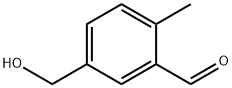 5-(Hydroxymethyl)-2-methyl-benzaldehyde 结构式