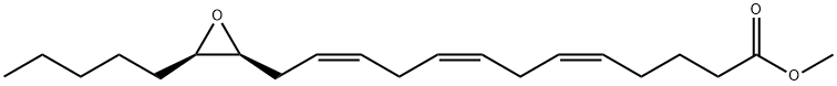 化合物 14S(15R)-EET METHYL ESTER 结构式