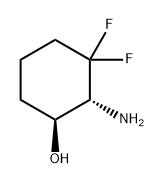 Cyclohexanol, 2-amino-3,3-difluoro-, (1S,2R)- 结构式