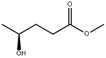 (S)-4-羟基戊酸甲酯 结构式