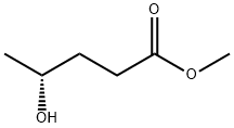 (R)-4-羟基戊酸甲酯 结构式