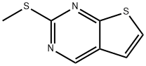 2-(Methylthio)thieno[2,3-d]pyrimidine 结构式