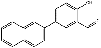 2-Formyl-4-(naphthalen-2-yl)phenol 结构式