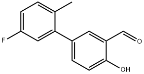 4-(5-Fluoro-2-methylphenyl)-2-formylphenol